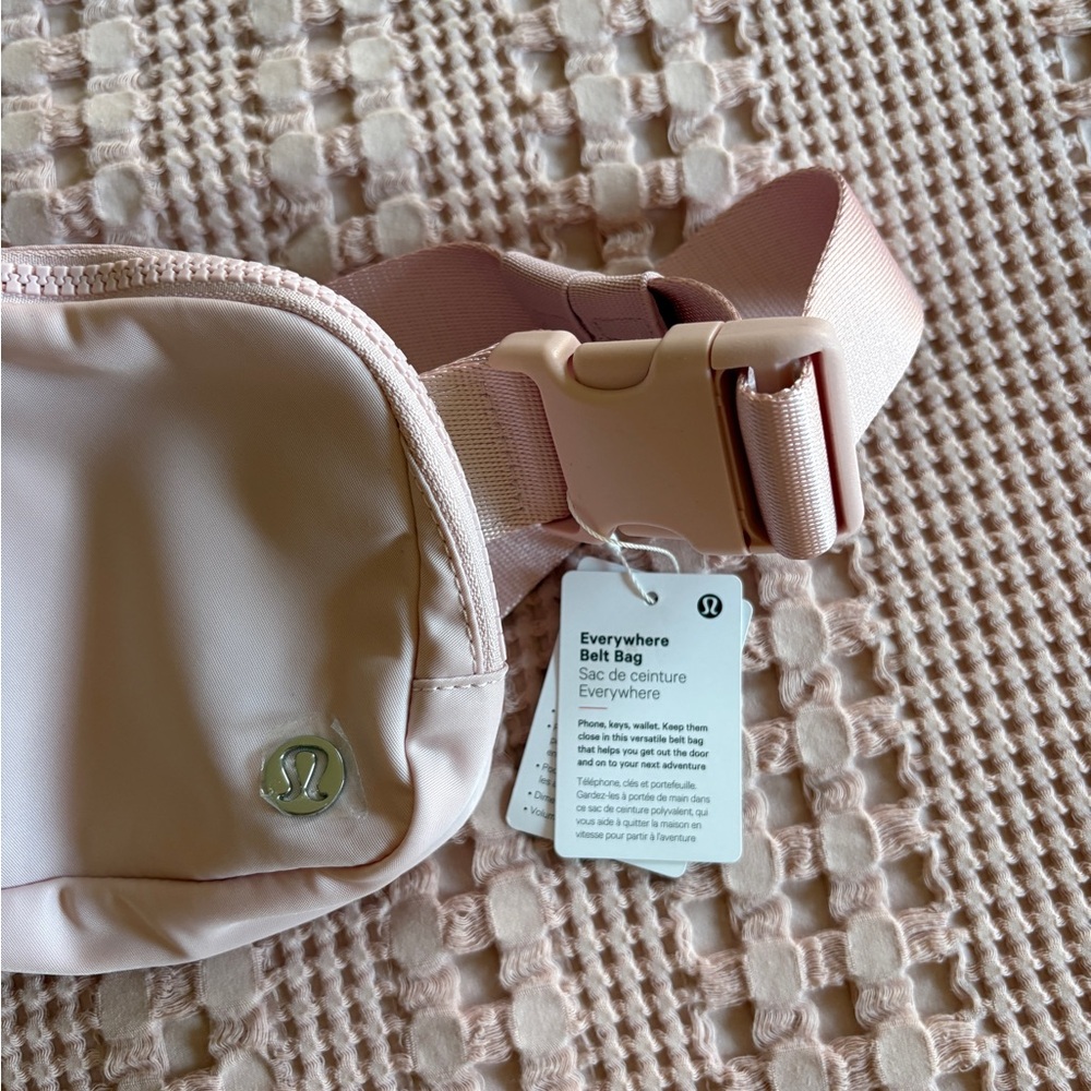 Lululemon Pink Everywhere Belt Bag